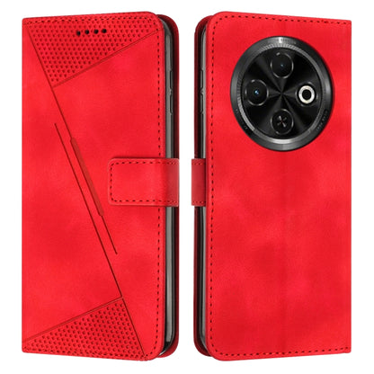 Dream Triangle Leather Phone Case, For Tecno Spark Go 1, For Tecno Spark 30C, For Tecno Spark 20 Pro 5G