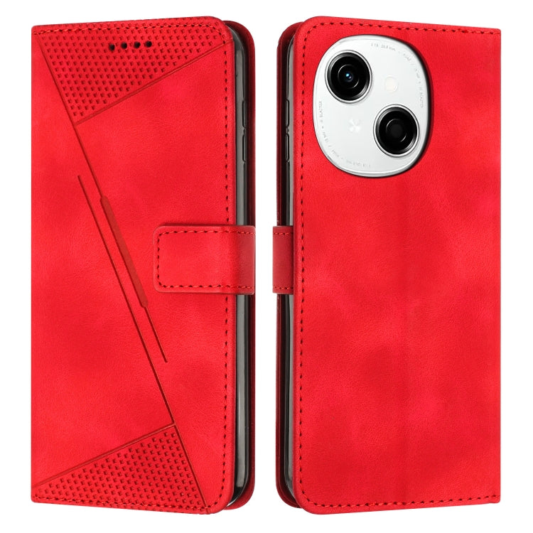 Dream Triangle Leather Phone Case, For Tecno Spark Go 1, For Tecno Spark 30C, For Tecno Spark 20 Pro 5G