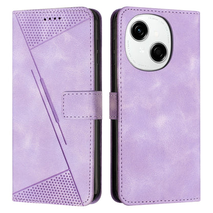 Dream Triangle Leather Phone Case, For Tecno Spark Go 1, For Tecno Spark 30C, For Tecno Spark 20 Pro 5G