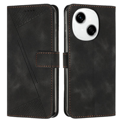 Dream Triangle Leather Phone Case, For Tecno Spark Go 1, For Tecno Spark 30C, For Tecno Spark 20 Pro 5G