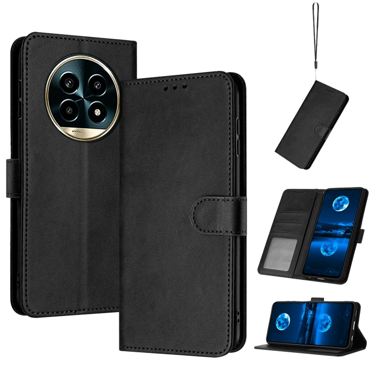 Solid Calf Texture Flip Leather Phone Case, For Realme C85 5G / 15x 5G India, For Realme C85 Pro 4G, For Realme 13 Pro+ 5G Global