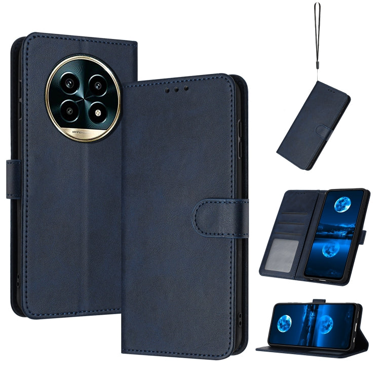 Solid Calf Texture Flip Leather Phone Case, For Realme C85 5G / 15x 5G India, For Realme C85 Pro 4G, For Realme 13 Pro+ 5G Global