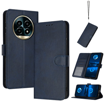 Solid Calf Texture Flip Leather Phone Case, For Realme C85 5G / 15x 5G India, For Realme C85 Pro 4G, For Realme 13 Pro+ 5G Global