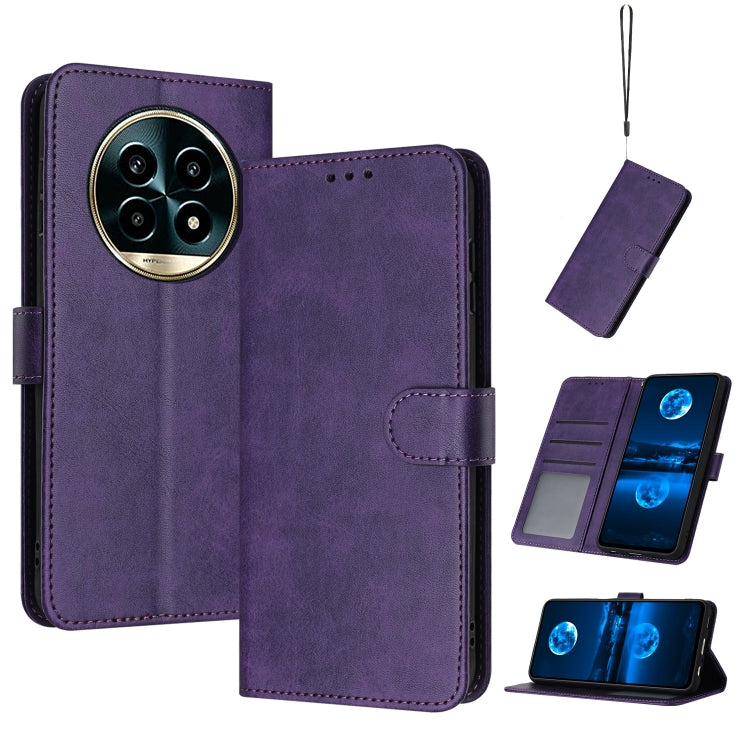 Solid Calf Texture Flip Leather Phone Case, For Realme C85 5G / 15x 5G India, For Realme C85 Pro 4G, For Realme 13 Pro+ 5G Global