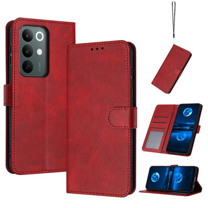 Solid Calf Texture Flip Leather Phone Case, For Realme C85 5G / 15x 5G India, For Realme C85 Pro 4G, For Realme 13 Pro+ 5G Global