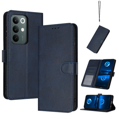 Solid Calf Texture Flip Leather Phone Case, For Realme C85 5G / 15x 5G India, For Realme C85 Pro 4G, For Realme 13 Pro+ 5G Global