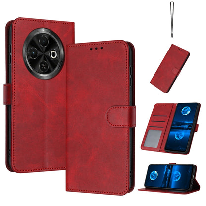 Solid Calf Texture Flip Leather Phone Case, For Tecno Spark Go 1, For Tecno Spark 30C, For Tecno Spark 20 Pro 5G