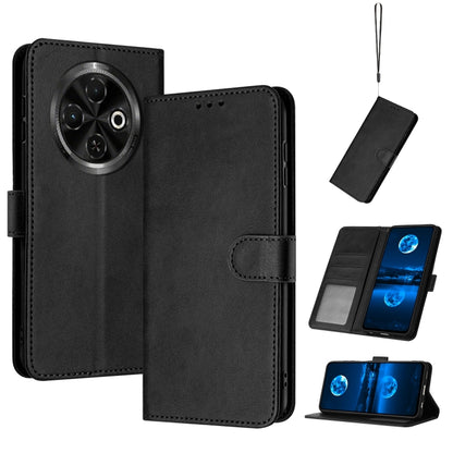 Solid Calf Texture Flip Leather Phone Case, For Tecno Spark Go 1, For Tecno Spark 30C, For Tecno Spark 20 Pro 5G