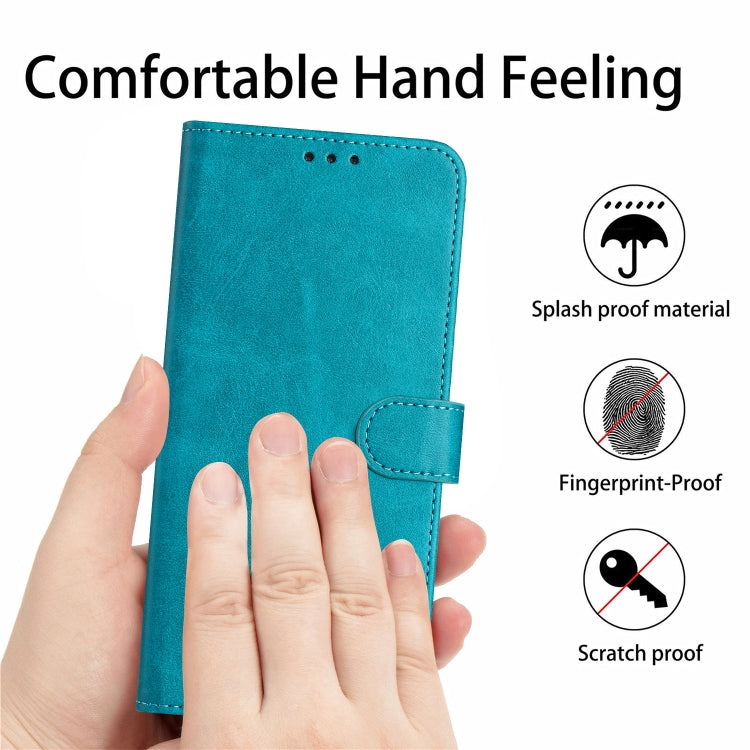 Solid Calf Texture Flip Leather Phone Case, For Tecno Spark Go 1, For Tecno Spark 30C, For Tecno Spark 20 Pro 5G