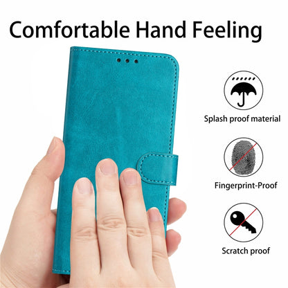 Solid Calf Texture Flip Leather Phone Case, For Tecno Spark Go 1, For Tecno Spark 30C, For Tecno Spark 20 Pro 5G