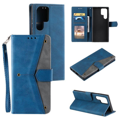 Nail Skin Feel Stitching Calf Texture Leather Phone Case, For Samsung Galaxy S26+ 5G, For Samsung Galaxy S26 Ultra 5G, For Samsung Galaxy S26 5G, For Samsung Galaxy S25 FE 5G, For Samsung Galaxy S25 5G, For Samsung Galaxy S25+ 5G                       ...