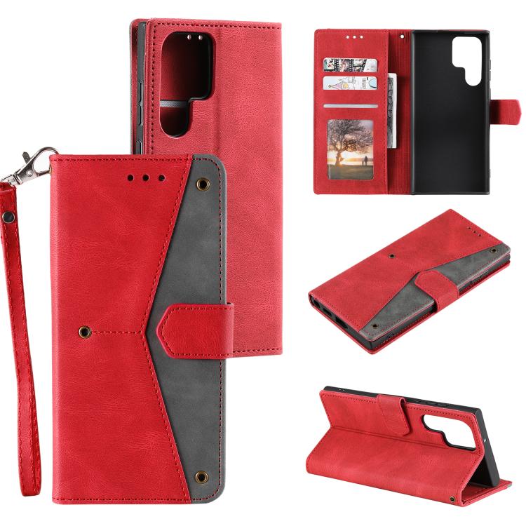 Nail Skin Feel Stitching Calf Texture Leather Phone Case, For Samsung Galaxy S26+ 5G, For Samsung Galaxy S26 Ultra 5G, For Samsung Galaxy S26 5G, For Samsung Galaxy S25 FE 5G, For Samsung Galaxy S25 5G, For Samsung Galaxy S25+ 5G                       ...