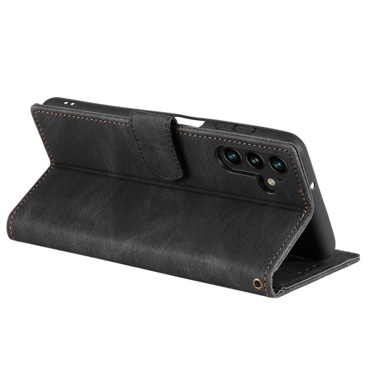 Nail Skin Feel Stitching Calf Texture Leather Phone Case, For Samsung Galaxy S26+ 5G, For Samsung Galaxy S26 Ultra 5G, For Samsung Galaxy S26 5G, For Samsung Galaxy S25 FE 5G, For Samsung Galaxy S25 5G, For Samsung Galaxy S25+ 5G                       ...