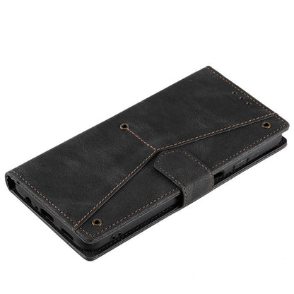Nail Skin Feel Stitching Calf Texture Leather Phone Case, For Samsung Galaxy S26+ 5G, For Samsung Galaxy S26 Ultra 5G, For Samsung Galaxy S26 5G, For Samsung Galaxy S25 FE 5G, For Samsung Galaxy S25 5G, For Samsung Galaxy S25+ 5G                       ...