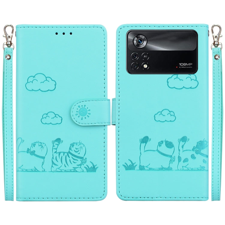 Cute Cats RFID Leather Phone Case, For Xiaomi Poco X6 5G Global, For Xiaomi 13T / 13T Pro, For Xiaomi Poco M6 Pro 5G, For Xiaomi Poco C50, For Xiaomi Poco X5 Pro, For Xiaomi Poco X5, For Xiaomi 13 Lite / Civi 2, For Xiaomi Poco X4 Pro 5G               ...