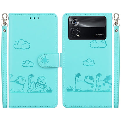 Cute Cats RFID Leather Phone Case, For Xiaomi Poco X6 5G Global, For Xiaomi 13T / 13T Pro, For Xiaomi Poco M6 Pro 5G, For Xiaomi Poco C50, For Xiaomi Poco X5 Pro, For Xiaomi Poco X5, For Xiaomi 13 Lite / Civi 2, For Xiaomi Poco X4 Pro 5G               ...
