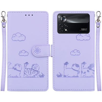 Cute Cats RFID Leather Phone Case, For Xiaomi Poco X6 5G Global, For Xiaomi 13T / 13T Pro, For Xiaomi Poco M6 Pro 5G, For Xiaomi Poco C50, For Xiaomi Poco X5 Pro, For Xiaomi Poco X5, For Xiaomi 13 Lite / Civi 2, For Xiaomi Poco X4 Pro 5G               ...