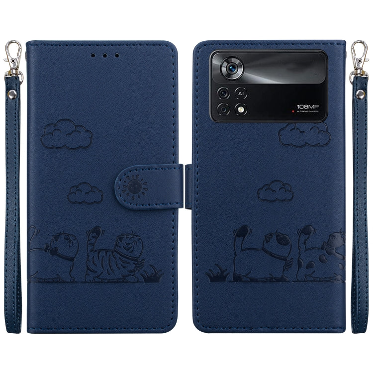 Cute Cats RFID Leather Phone Case, For Xiaomi Poco X6 5G Global, For Xiaomi 13T / 13T Pro, For Xiaomi Poco M6 Pro 5G, For Xiaomi Poco C50, For Xiaomi Poco X5 Pro, For Xiaomi Poco X5, For Xiaomi 13 Lite / Civi 2, For Xiaomi Poco X4 Pro 5G               ...