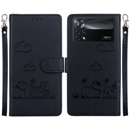 Cute Cats RFID Leather Phone Case, For Xiaomi Poco X6 5G Global, For Xiaomi 13T / 13T Pro, For Xiaomi Poco M6 Pro 5G, For Xiaomi Poco C50, For Xiaomi Poco X5 Pro, For Xiaomi Poco X5, For Xiaomi 13 Lite / Civi 2, For Xiaomi Poco X4 Pro 5G               ...