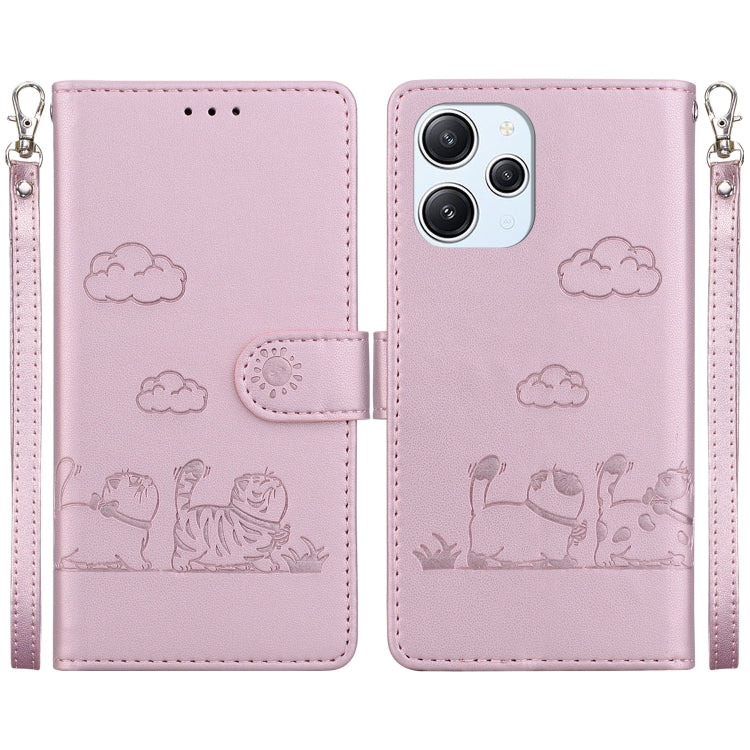 Cute Cats RFID Leather Phone Case, For Xiaomi Poco X6 5G Global, For Xiaomi 13T / 13T Pro, For Xiaomi Poco M6 Pro 5G, For Xiaomi Poco C50, For Xiaomi Poco X5 Pro, For Xiaomi Poco X5, For Xiaomi 13 Lite / Civi 2, For Xiaomi Poco X4 Pro 5G               ...