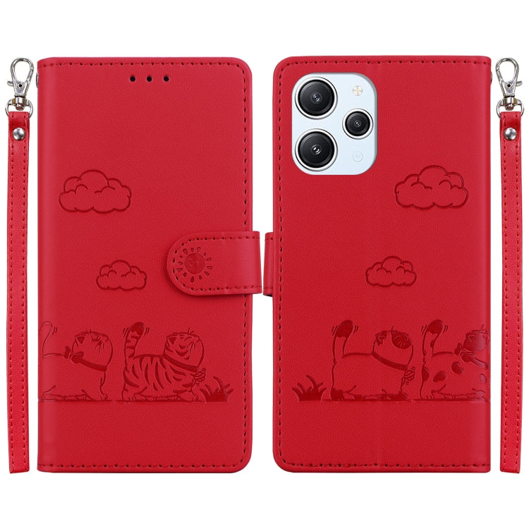 Cute Cats RFID Leather Phone Case, For Xiaomi Poco X6 5G Global, For Xiaomi 13T / 13T Pro, For Xiaomi Poco M6 Pro 5G, For Xiaomi Poco C50, For Xiaomi Poco X5 Pro, For Xiaomi Poco X5, For Xiaomi 13 Lite / Civi 2, For Xiaomi Poco X4 Pro 5G               ...