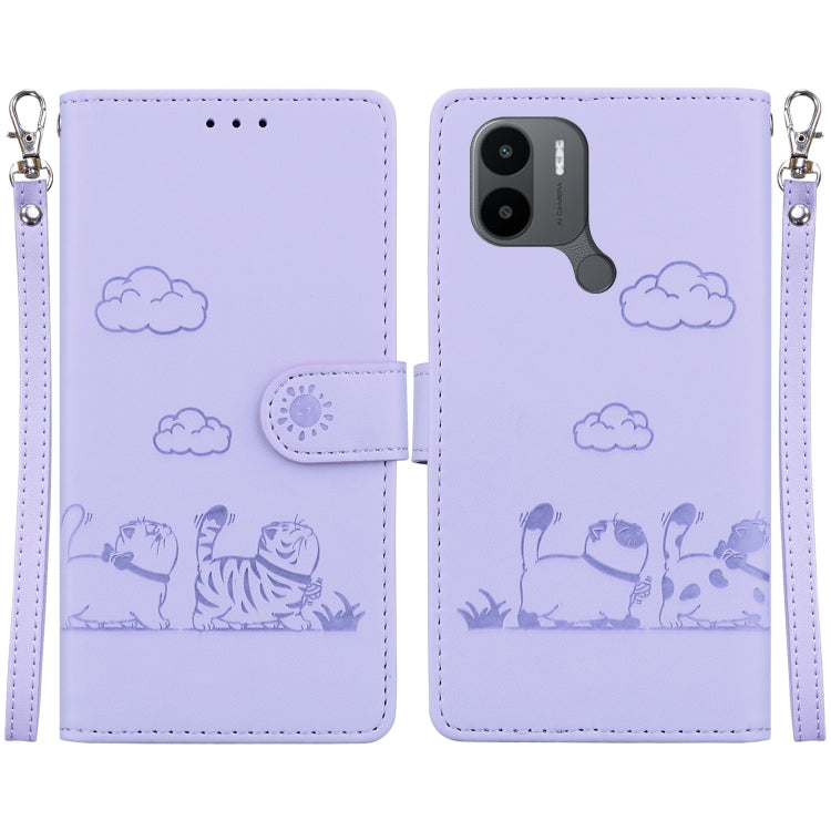 Cute Cats RFID Leather Phone Case, For Xiaomi Poco X6 5G Global, For Xiaomi 13T / 13T Pro, For Xiaomi Poco M6 Pro 5G, For Xiaomi Poco C50, For Xiaomi Poco X5 Pro, For Xiaomi Poco X5, For Xiaomi 13 Lite / Civi 2, For Xiaomi Poco X4 Pro 5G               ...