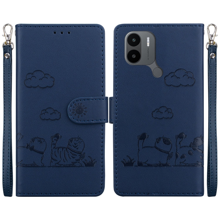 Cute Cats RFID Leather Phone Case, For Xiaomi Poco X6 5G Global, For Xiaomi 13T / 13T Pro, For Xiaomi Poco M6 Pro 5G, For Xiaomi Poco C50, For Xiaomi Poco X5 Pro, For Xiaomi Poco X5, For Xiaomi 13 Lite / Civi 2, For Xiaomi Poco X4 Pro 5G               ...
