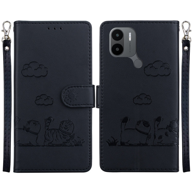 Cute Cats RFID Leather Phone Case, For Xiaomi Poco X6 5G Global, For Xiaomi 13T / 13T Pro, For Xiaomi Poco M6 Pro 5G, For Xiaomi Poco C50, For Xiaomi Poco X5 Pro, For Xiaomi Poco X5, For Xiaomi 13 Lite / Civi 2, For Xiaomi Poco X4 Pro 5G               ...
