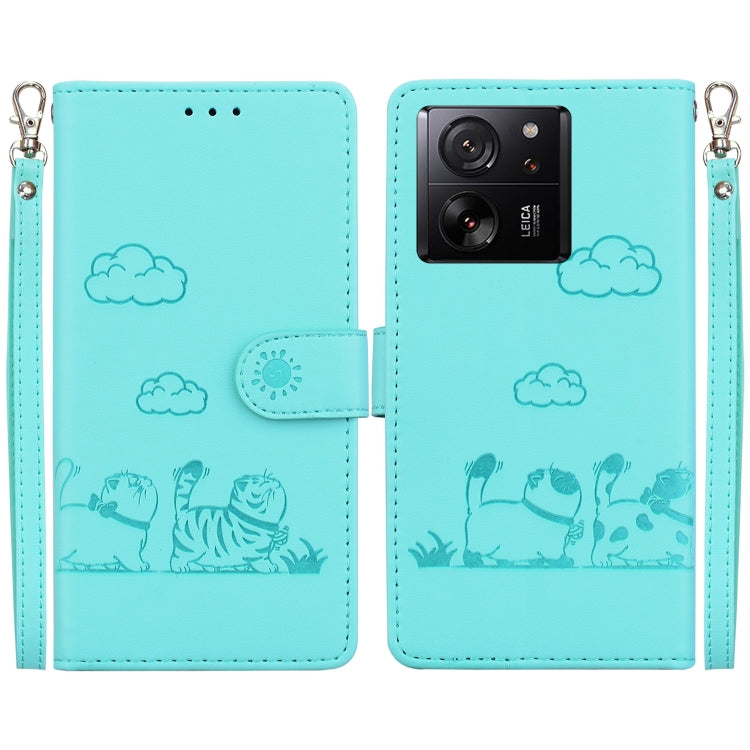 Cute Cats RFID Leather Phone Case, For Xiaomi Poco X6 5G Global, For Xiaomi 13T / 13T Pro, For Xiaomi Poco M6 Pro 5G, For Xiaomi Poco C50, For Xiaomi Poco X5 Pro, For Xiaomi Poco X5, For Xiaomi 13 Lite / Civi 2, For Xiaomi Poco X4 Pro 5G               ...