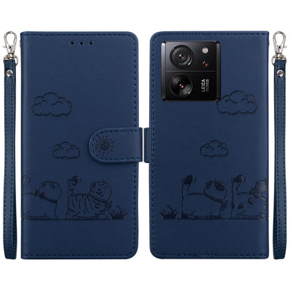 Cute Cats RFID Leather Phone Case, For Xiaomi Poco X6 5G Global, For Xiaomi 13T / 13T Pro, For Xiaomi Poco M6 Pro 5G, For Xiaomi Poco C50, For Xiaomi Poco X5 Pro, For Xiaomi Poco X5, For Xiaomi 13 Lite / Civi 2, For Xiaomi Poco X4 Pro 5G               ...