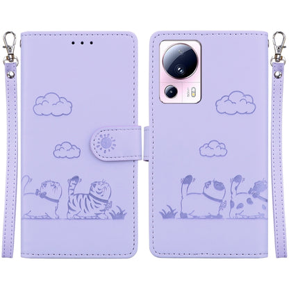 Cute Cats RFID Leather Phone Case, For Xiaomi Poco X6 5G Global, For Xiaomi 13T / 13T Pro, For Xiaomi Poco M6 Pro 5G, For Xiaomi Poco C50, For Xiaomi Poco X5 Pro, For Xiaomi Poco X5, For Xiaomi 13 Lite / Civi 2, For Xiaomi Poco X4 Pro 5G               ...