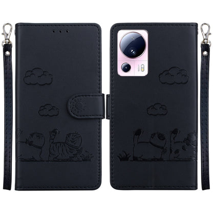 Cute Cats RFID Leather Phone Case, For Xiaomi Poco X6 5G Global, For Xiaomi 13T / 13T Pro, For Xiaomi Poco M6 Pro 5G, For Xiaomi Poco C50, For Xiaomi Poco X5 Pro, For Xiaomi Poco X5, For Xiaomi 13 Lite / Civi 2, For Xiaomi Poco X4 Pro 5G               ...