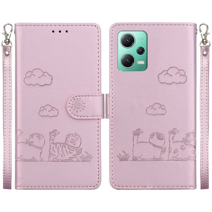 Cute Cats RFID Leather Phone Case, For Xiaomi Poco X6 5G Global, For Xiaomi 13T / 13T Pro, For Xiaomi Poco M6 Pro 5G, For Xiaomi Poco C50, For Xiaomi Poco X5 Pro, For Xiaomi Poco X5, For Xiaomi 13 Lite / Civi 2, For Xiaomi Poco X4 Pro 5G               ...