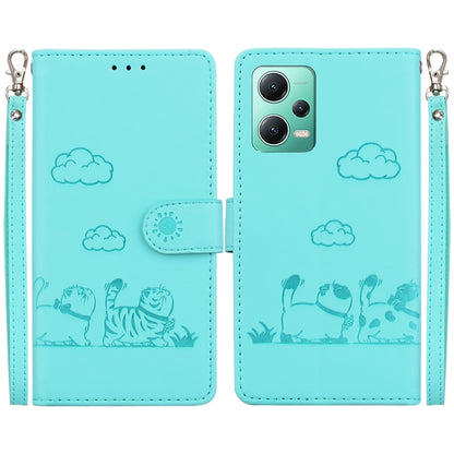 Cute Cats RFID Leather Phone Case, For Xiaomi Poco X6 5G Global, For Xiaomi 13T / 13T Pro, For Xiaomi Poco M6 Pro 5G, For Xiaomi Poco C50, For Xiaomi Poco X5 Pro, For Xiaomi Poco X5, For Xiaomi 13 Lite / Civi 2, For Xiaomi Poco X4 Pro 5G               ...