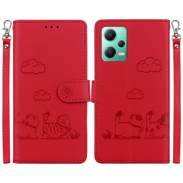 Cute Cats RFID Leather Phone Case, For Xiaomi Poco X6 5G Global, For Xiaomi 13T / 13T Pro, For Xiaomi Poco M6 Pro 5G, For Xiaomi Poco C50, For Xiaomi Poco X5 Pro, For Xiaomi Poco X5, For Xiaomi 13 Lite / Civi 2, For Xiaomi Poco X4 Pro 5G               ...