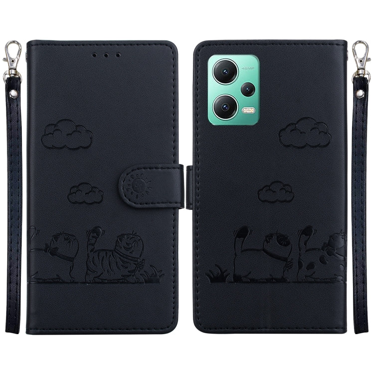 Cute Cats RFID Leather Phone Case, For Xiaomi Poco X6 5G Global, For Xiaomi 13T / 13T Pro, For Xiaomi Poco M6 Pro 5G, For Xiaomi Poco C50, For Xiaomi Poco X5 Pro, For Xiaomi Poco X5, For Xiaomi 13 Lite / Civi 2, For Xiaomi Poco X4 Pro 5G               ...