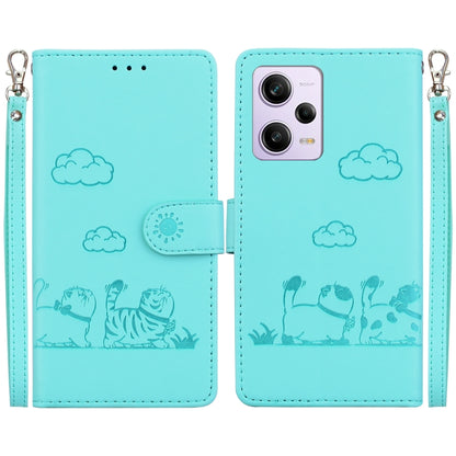 Cute Cats RFID Leather Phone Case, For Xiaomi Poco X6 5G Global, For Xiaomi 13T / 13T Pro, For Xiaomi Poco M6 Pro 5G, For Xiaomi Poco C50, For Xiaomi Poco X5 Pro, For Xiaomi Poco X5, For Xiaomi 13 Lite / Civi 2, For Xiaomi Poco X4 Pro 5G               ...