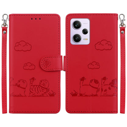 Cute Cats RFID Leather Phone Case, For Xiaomi Poco X6 5G Global, For Xiaomi 13T / 13T Pro, For Xiaomi Poco M6 Pro 5G, For Xiaomi Poco C50, For Xiaomi Poco X5 Pro, For Xiaomi Poco X5, For Xiaomi 13 Lite / Civi 2, For Xiaomi Poco X4 Pro 5G               ...