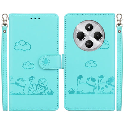 Cute Cats RFID Leather Phone Case, For Redmi K80 / K80 Pro / Xiaomi Poco F7 Pro, For Redmi Note 14 4G 164.84mm, For Redmi Turbo 4 / Xiaomi Poco X7 Pro, For Redmi Note 14 4G 163.25mm, For Redmi Note 14 5G, For Redmi Note 14 Pro / Note 14 Pro+ 5G        ...