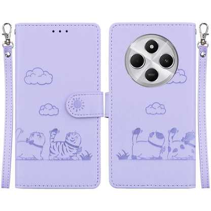 Cute Cats RFID Leather Phone Case, For Redmi K80 / K80 Pro / Xiaomi Poco F7 Pro, For Redmi Note 14 4G 164.84mm, For Redmi Turbo 4 / Xiaomi Poco X7 Pro, For Redmi Note 14 4G 163.25mm, For Redmi Note 14 5G, For Redmi Note 14 Pro / Note 14 Pro+ 5G        ...