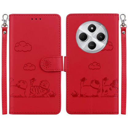 Cute Cats RFID Leather Phone Case, For Redmi K80 / K80 Pro / Xiaomi Poco F7 Pro, For Redmi Note 14 4G 164.84mm, For Redmi Turbo 4 / Xiaomi Poco X7 Pro, For Redmi Note 14 4G 163.25mm, For Redmi Note 14 5G, For Redmi Note 14 Pro / Note 14 Pro+ 5G        ...