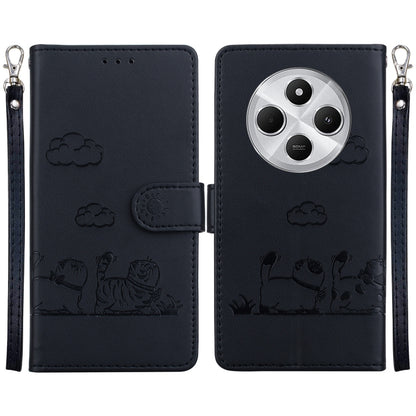 Cute Cats RFID Leather Phone Case, For Redmi K80 / K80 Pro / Xiaomi Poco F7 Pro, For Redmi Note 14 4G 164.84mm, For Redmi Turbo 4 / Xiaomi Poco X7 Pro, For Redmi Note 14 4G 163.25mm, For Redmi Note 14 5G, For Redmi Note 14 Pro / Note 14 Pro+ 5G        ...