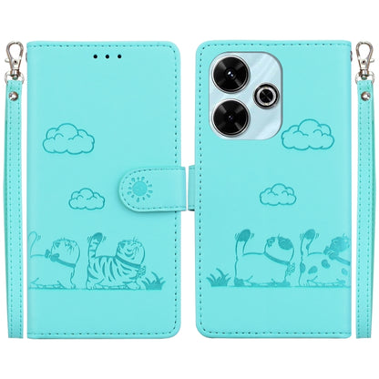 Cute Cats RFID Leather Phone Case, For Redmi K80 / K80 Pro / Xiaomi Poco F7 Pro, For Redmi Note 14 4G 164.84mm, For Redmi Turbo 4 / Xiaomi Poco X7 Pro, For Redmi Note 14 4G 163.25mm, For Redmi Note 14 5G, For Redmi Note 14 Pro / Note 14 Pro+ 5G        ...