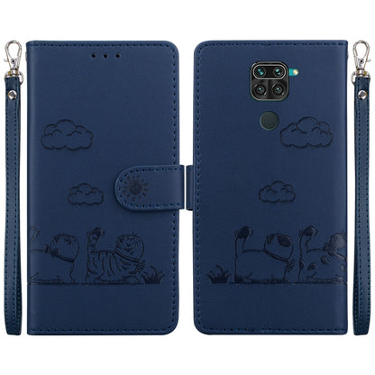 Cute Cats RFID Leather Phone Case, For Redmi 9A / 9i Sport, For Redmi 9 / 9 Prime, For Redmi Note 9 / 10X 4G