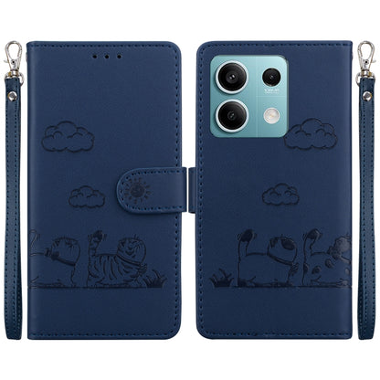 Cute Cats RFID Leather Phone Case, For Redmi K80 / K80 Pro / Xiaomi Poco F7 Pro, For Redmi Note 14 4G 164.84mm, For Redmi Turbo 4 / Xiaomi Poco X7 Pro, For Redmi Note 14 4G 163.25mm, For Redmi Note 14 5G, For Redmi Note 14 Pro / Note 14 Pro+ 5G        ...