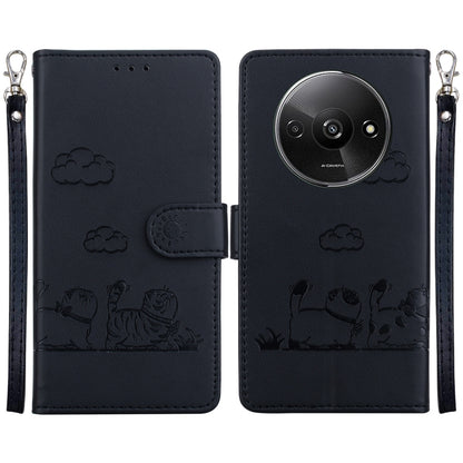 Cute Cats RFID Leather Phone Case, For Redmi K80 / K80 Pro / Xiaomi Poco F7 Pro, For Redmi Note 14 4G 164.84mm, For Redmi Turbo 4 / Xiaomi Poco X7 Pro, For Redmi Note 14 4G 163.25mm, For Redmi Note 14 5G, For Redmi Note 14 Pro / Note 14 Pro+ 5G        ...