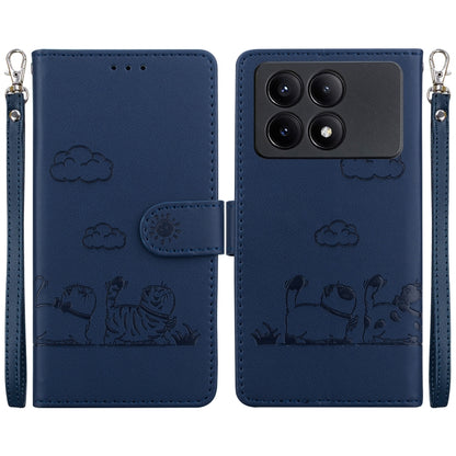 Cute Cats RFID Leather Phone Case, For Redmi K80 / K80 Pro / Xiaomi Poco F7 Pro, For Redmi Note 14 4G 164.84mm, For Redmi Turbo 4 / Xiaomi Poco X7 Pro, For Redmi Note 14 4G 163.25mm, For Redmi Note 14 5G, For Redmi Note 14 Pro / Note 14 Pro+ 5G        ...