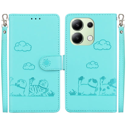 Cute Cats RFID Leather Phone Case, For Redmi K80 / K80 Pro / Xiaomi Poco F7 Pro, For Redmi Note 14 4G 164.84mm, For Redmi Turbo 4 / Xiaomi Poco X7 Pro, For Redmi Note 14 4G 163.25mm, For Redmi Note 14 5G, For Redmi Note 14 Pro / Note 14 Pro+ 5G        ...