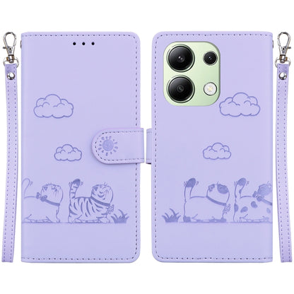 Cute Cats RFID Leather Phone Case, For Redmi K80 / K80 Pro / Xiaomi Poco F7 Pro, For Redmi Note 14 4G 164.84mm, For Redmi Turbo 4 / Xiaomi Poco X7 Pro, For Redmi Note 14 4G 163.25mm, For Redmi Note 14 5G, For Redmi Note 14 Pro / Note 14 Pro+ 5G        ...