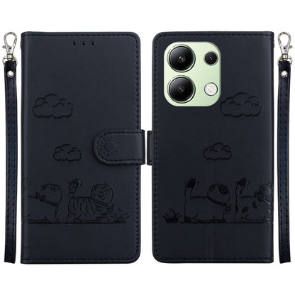 Cute Cats RFID Leather Phone Case, For Redmi K80 / K80 Pro / Xiaomi Poco F7 Pro, For Redmi Note 14 4G 164.84mm, For Redmi Turbo 4 / Xiaomi Poco X7 Pro, For Redmi Note 14 4G 163.25mm, For Redmi Note 14 5G, For Redmi Note 14 Pro / Note 14 Pro+ 5G        ...